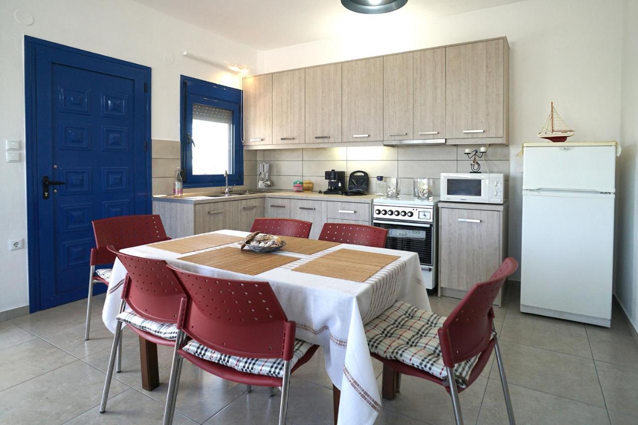 Villa Dolphins House Paralia Avdhiron Esterno foto