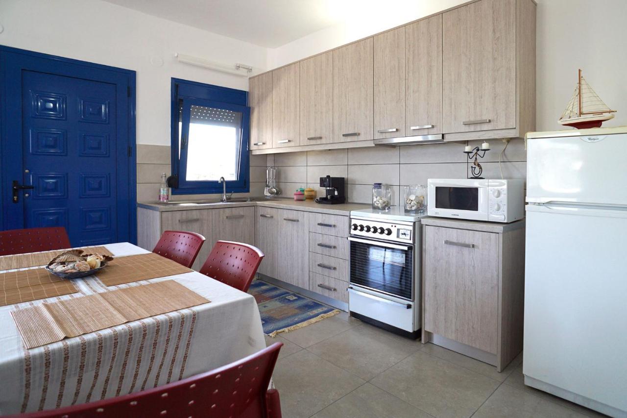 Villa Dolphins House Paralia Avdhiron Esterno foto