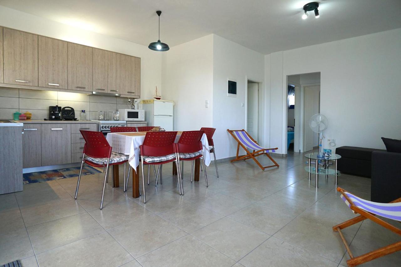 Villa Dolphins House Paralia Avdhiron Esterno foto