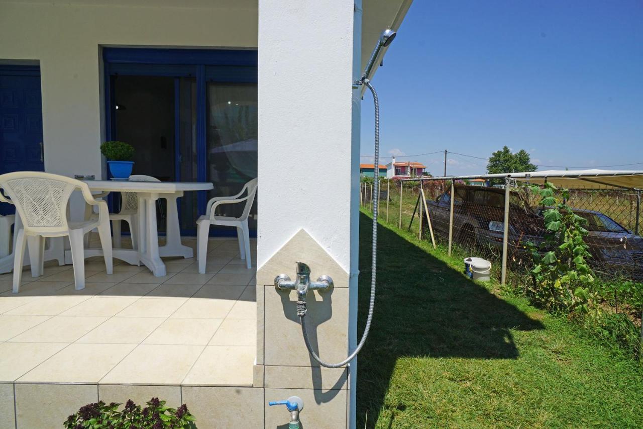 Villa Dolphins House Paralia Avdhiron Esterno foto