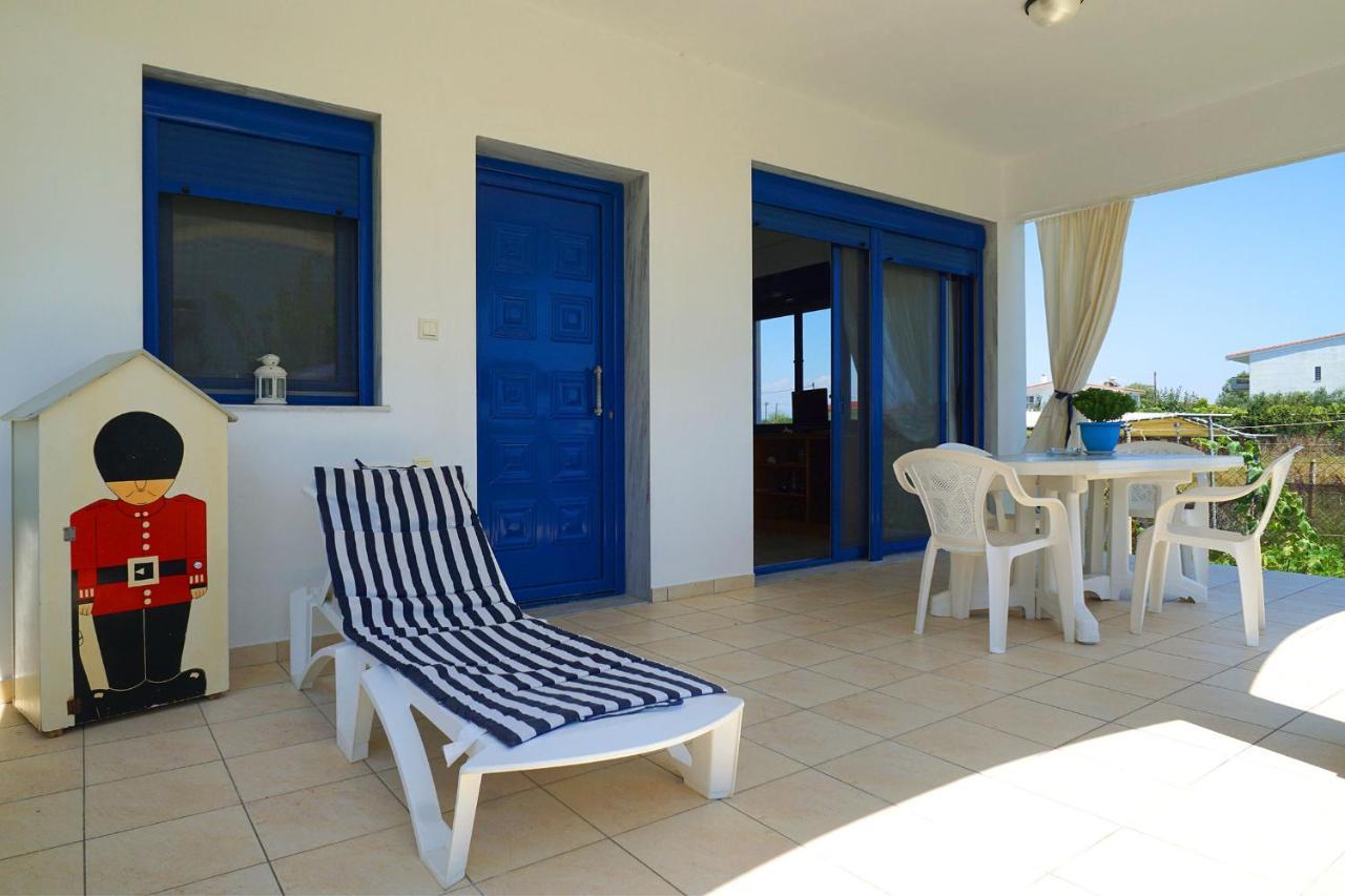 Villa Dolphins House Paralia Avdhiron Esterno foto