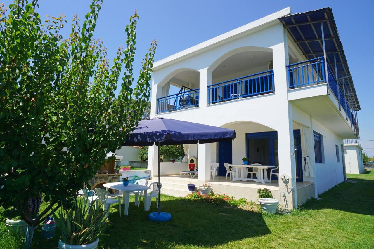 Villa Dolphins House Paralia Avdhiron Esterno foto