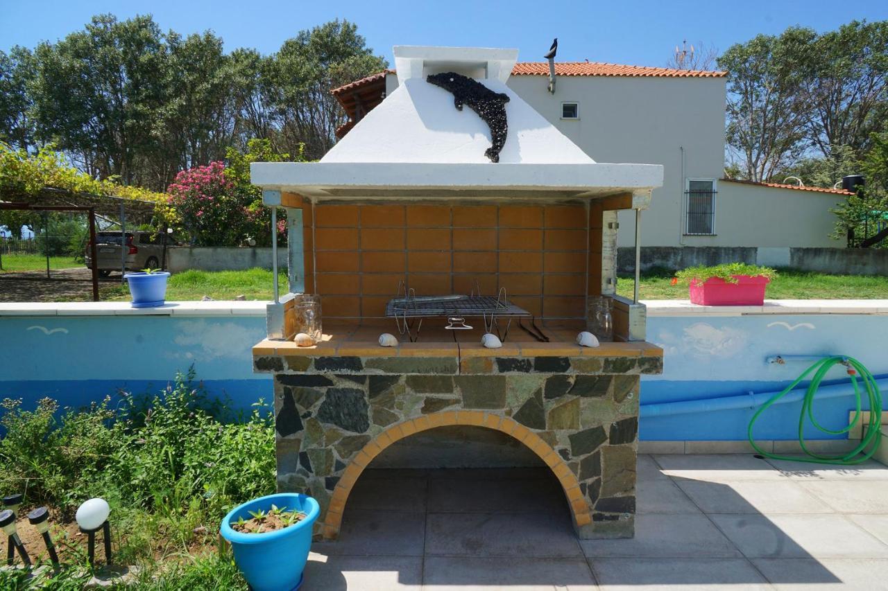 Villa Dolphins House Paralia Avdhiron Esterno foto