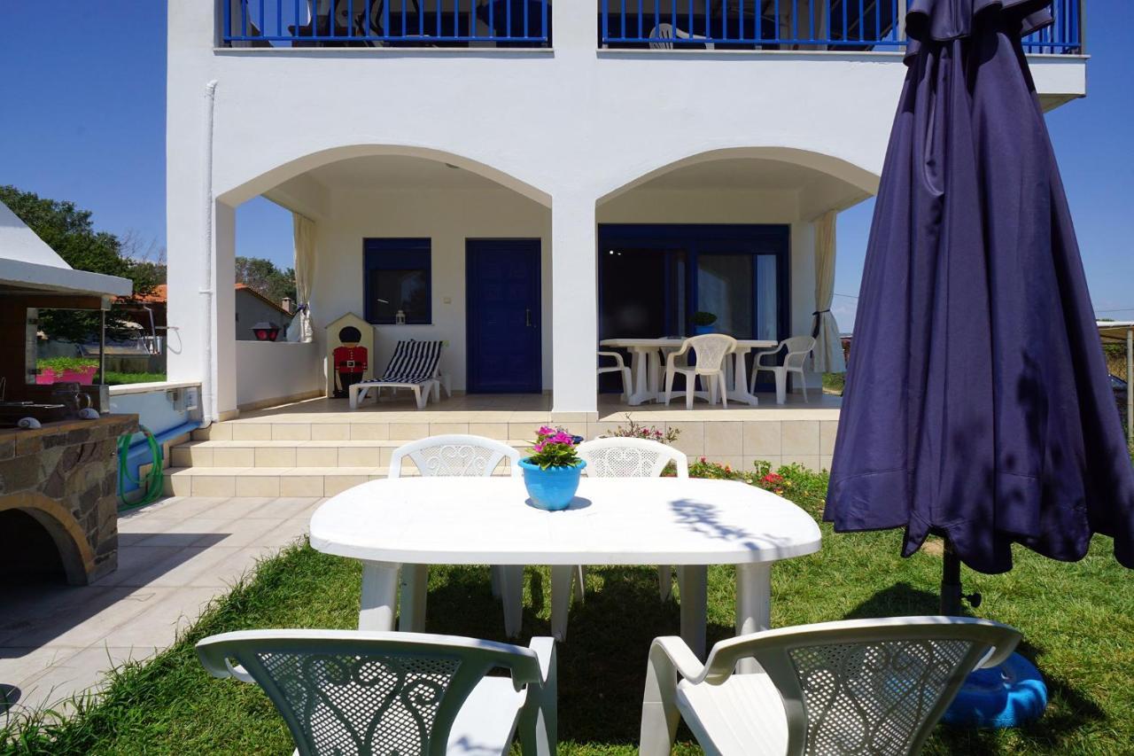 Villa Dolphins House Paralia Avdhiron Esterno foto