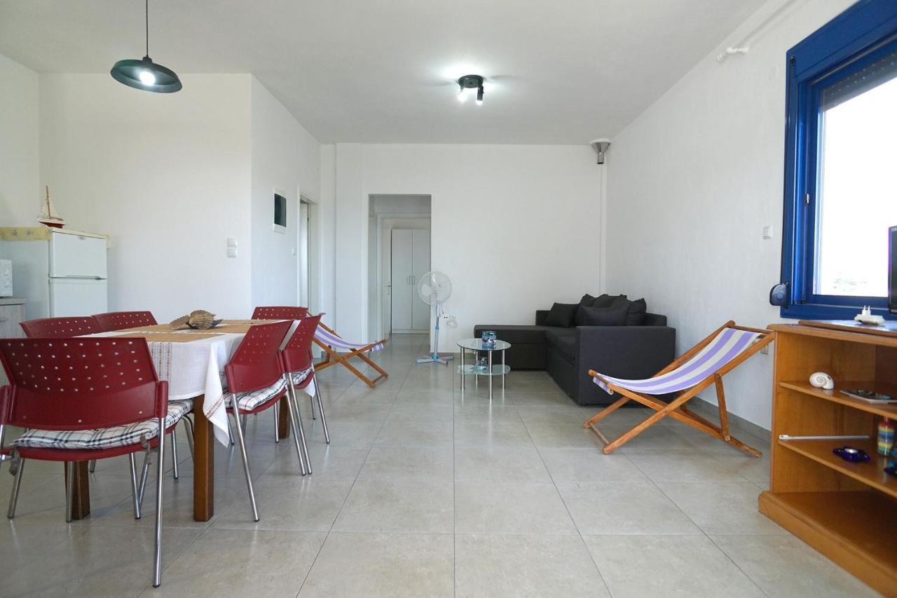 Villa Dolphins House Paralia Avdhiron Esterno foto