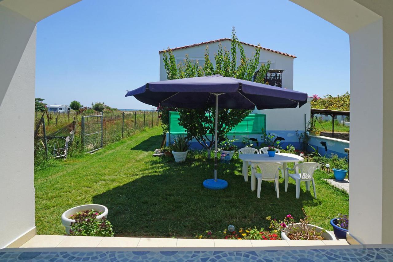 Villa Dolphins House Paralia Avdhiron Esterno foto