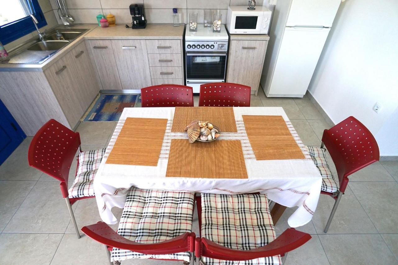 Villa Dolphins House Paralia Avdhiron Esterno foto