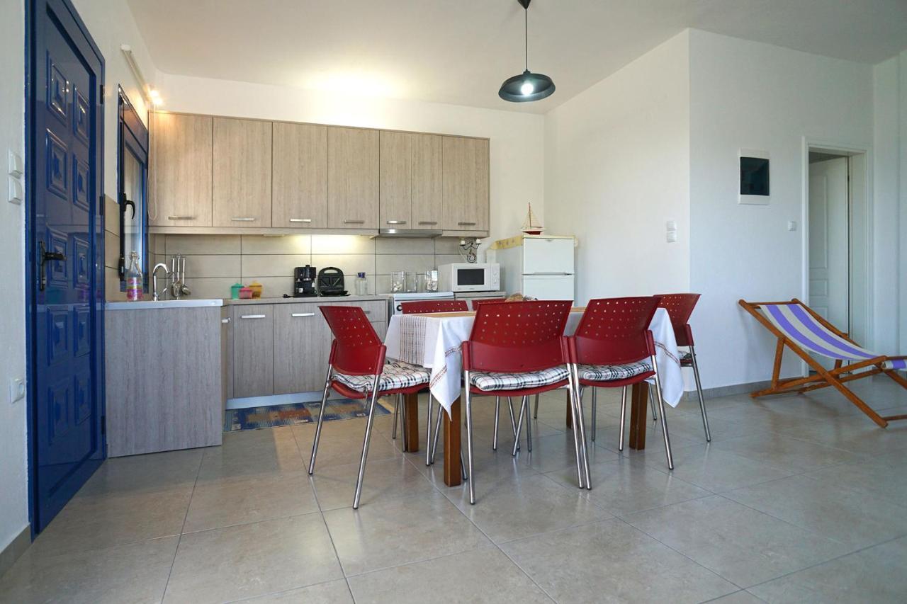 Villa Dolphins House Paralia Avdhiron Esterno foto