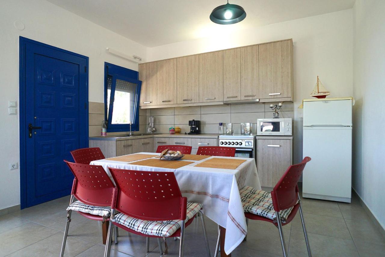 Villa Dolphins House Paralia Avdhiron Esterno foto