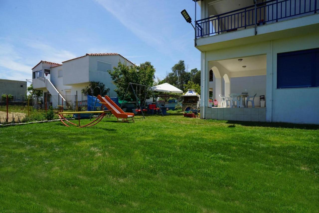 Villa Dolphins House Paralia Avdhiron Esterno foto